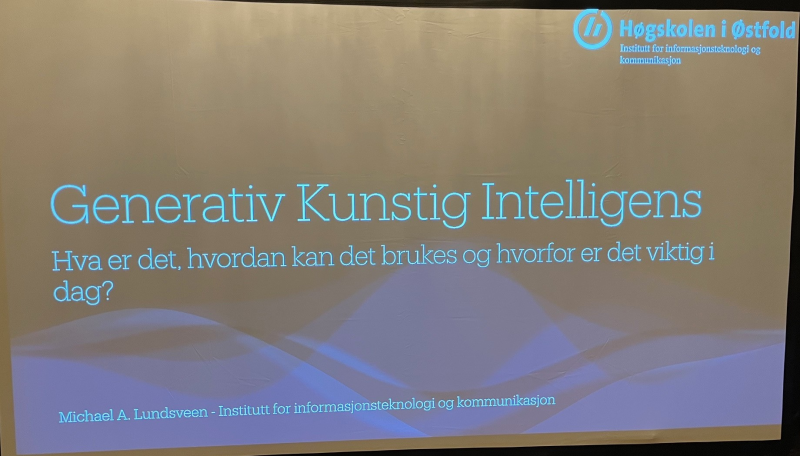 Generativ kunstig inteligens