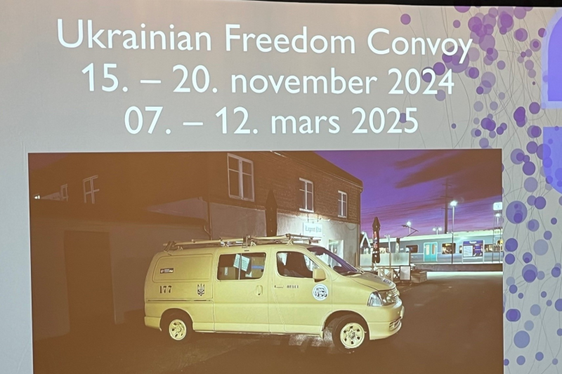 To reiser til Ukraina for Ukrainian Freedom Convoy