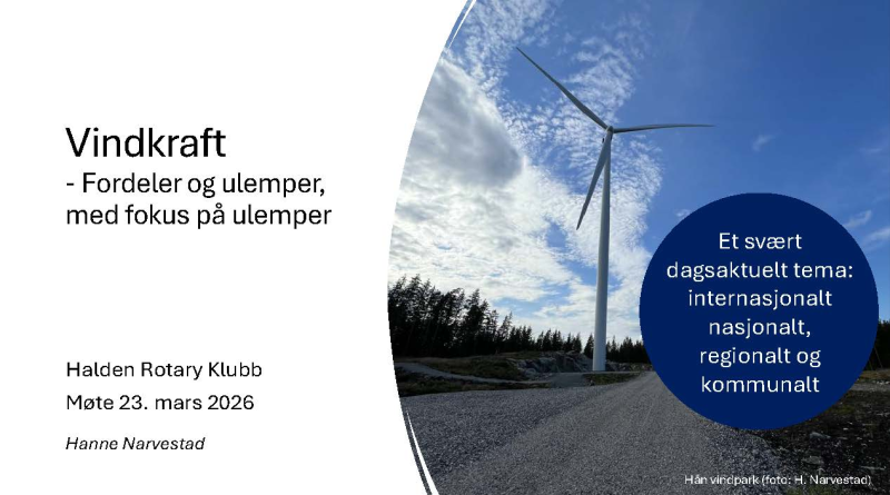 Medlemsmøte med foredrag